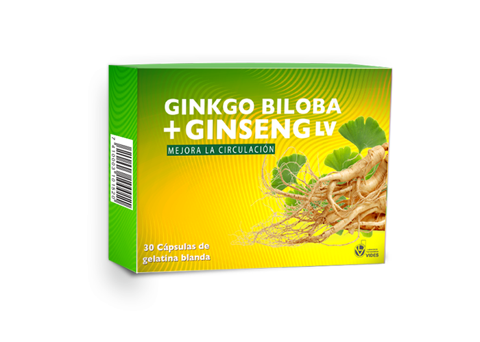 Ginkgo Biloba + Ginseng-Lv