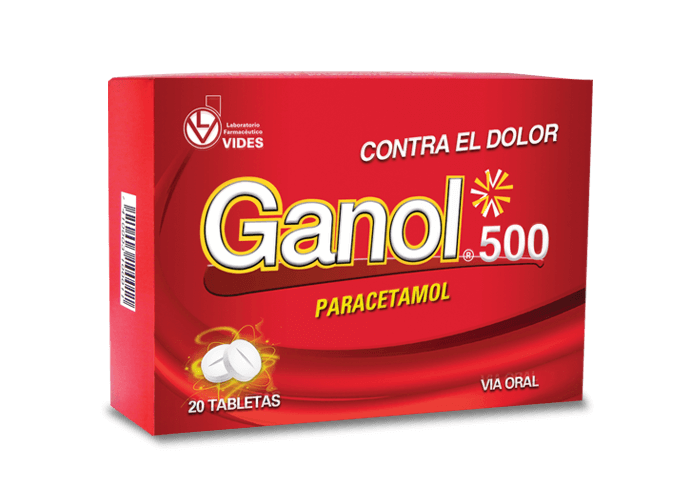 Ganol 20 tabletas