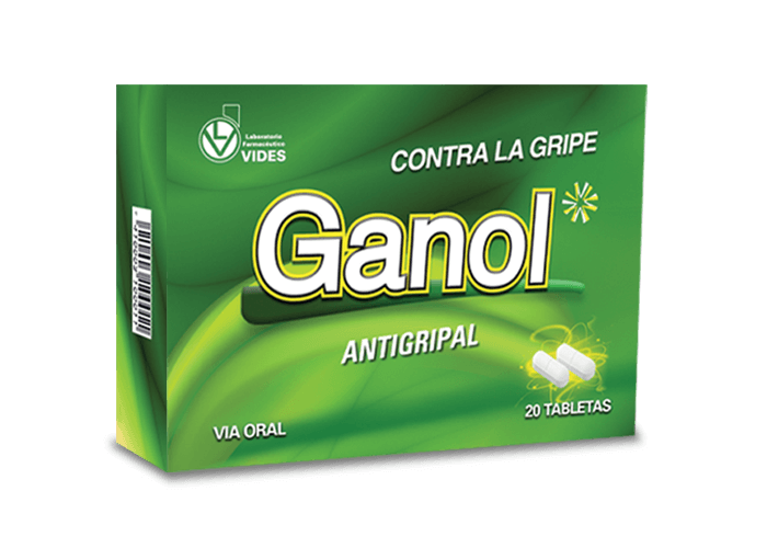 Ganol 20 tabletas